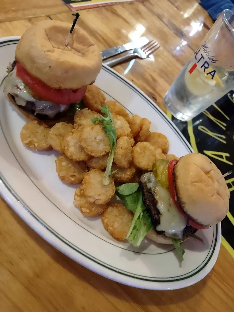 Sliders and Tater Tots